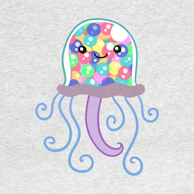 Gumball Machine Jellyfish by saradaboru